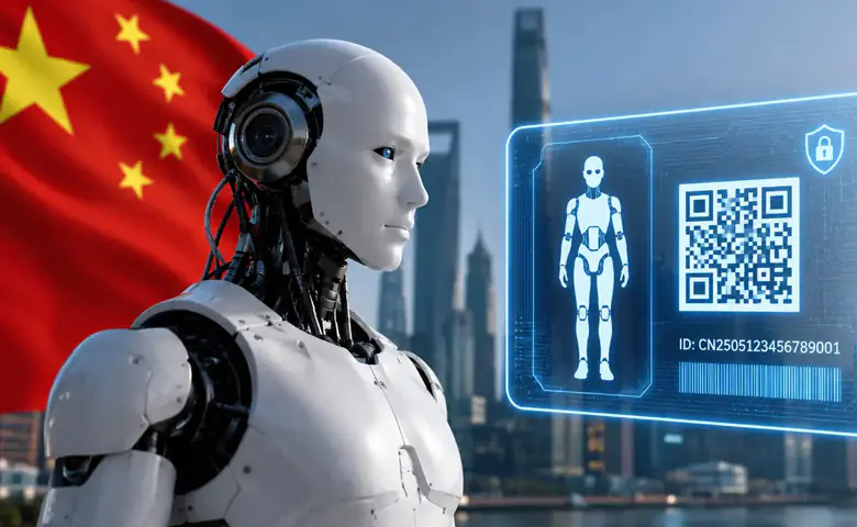 China Humanoid Robots Digital ID System