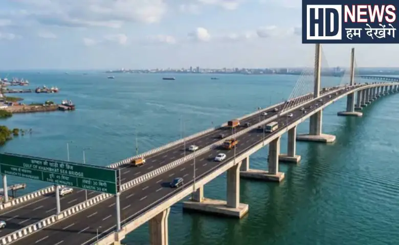 The country's largest bridge will be built in the Gulf of Khambhat, the journey from Bhavnagar to Bharuch will be completed in 45 minutes, hum dekhenge news