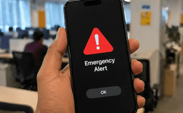 Did the alert come on your mobile too? Then don't panic, the government is checking the disaster warning system, hum dekhenge news