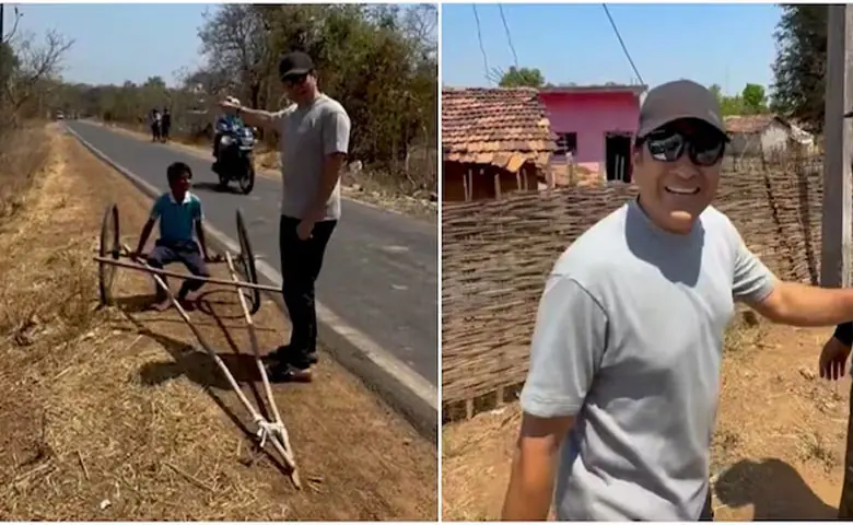 VIDEO: Sachin Tendulkar was stunned by watching Desi Jugaad, Master Blaster stopped the car and shared the video, hum dekhenge news