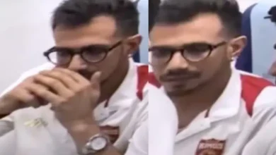 Chahal seen smoking e-cigarette on flight! Punjab Kings video creates ruckus, video goes viral, hum dekhenge news