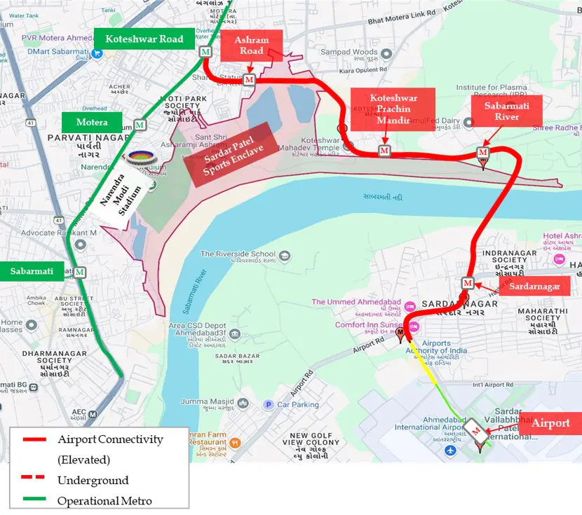 Ahmedabad Metro Phase 2A Gets Cabinet Approval