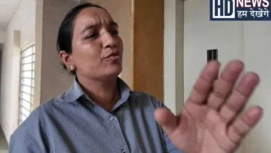 Ahmedabad: PSI Sonal, who brutally beat Pragyachakshu, suspended, middle-aged man suffered injuries to his eyes and ears, hum dekhenge news