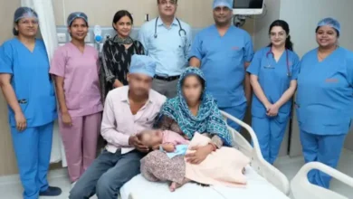 Faridabad: Doctors give new life to one-year-old girl, perform surgery for rare congenital disease, hum dekhenge news
