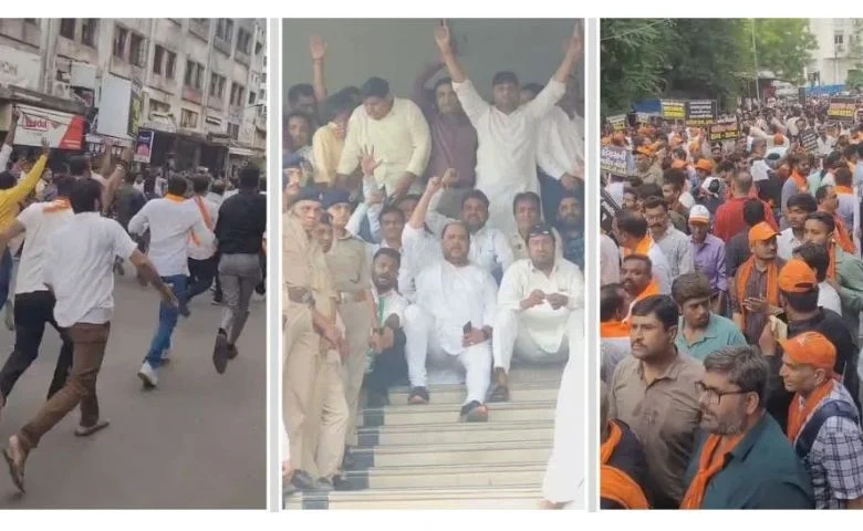 CJP Protest: ગુજરાત કોંગ્રેસ આક્રમક અંદાજમાં, ભાજપનું વિરોધ પ્રદર્શન શાંતિપૂર્ણ રીતે સમેટાયું hum dekhenge news