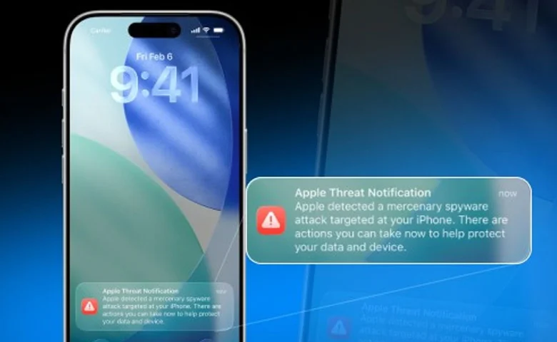 Apple Mercenary Spyware Warning