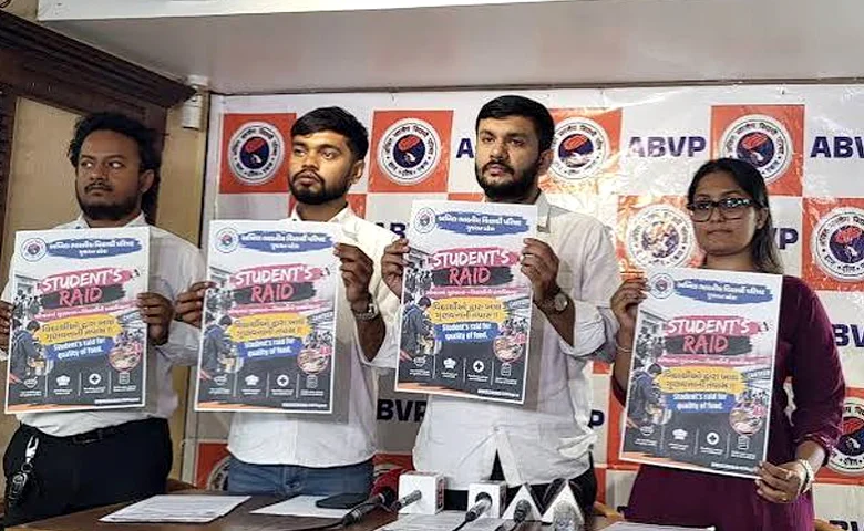 ABVP Students Raid Protest