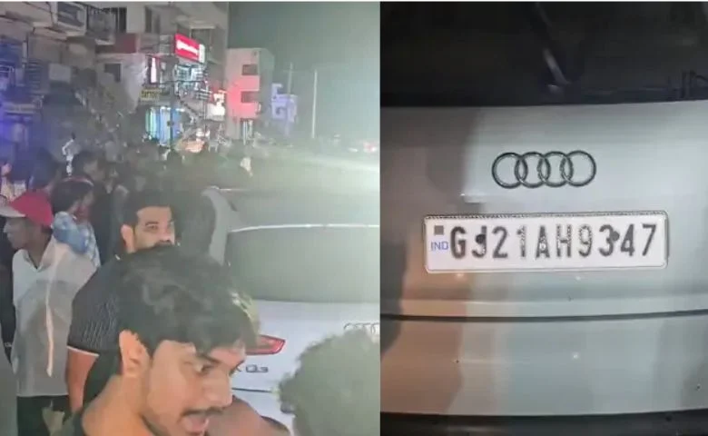 Audi accident