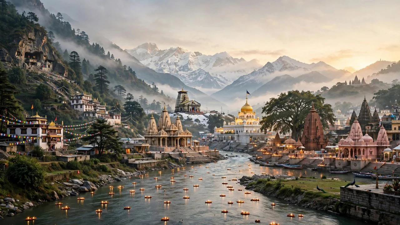 10 spiritual places in India: Far from the noise, close to inner peace.