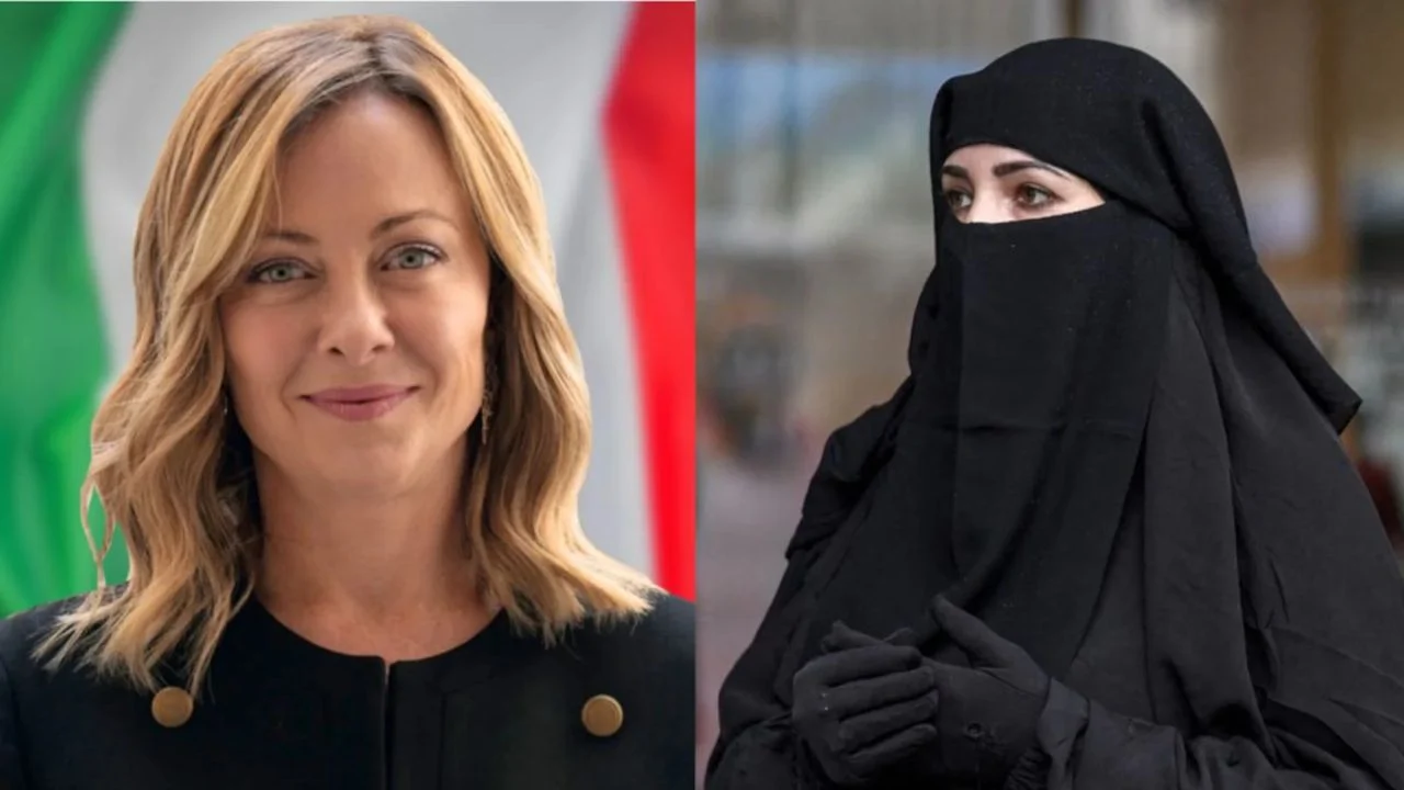 Ban on burqas in Italian schools! Meloni's statement.