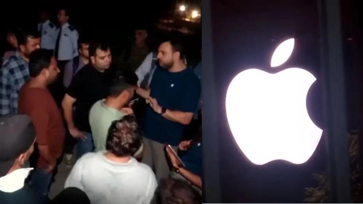 iPhone Sale crowd