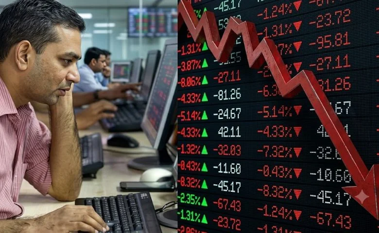 Stock market down