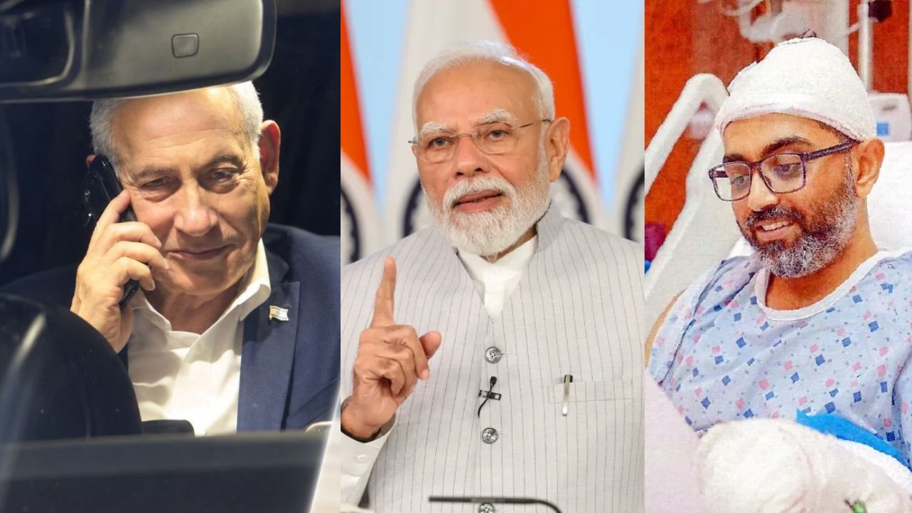 Netanyahu sent special invitation to PM Modi and Captain Smit Machar
