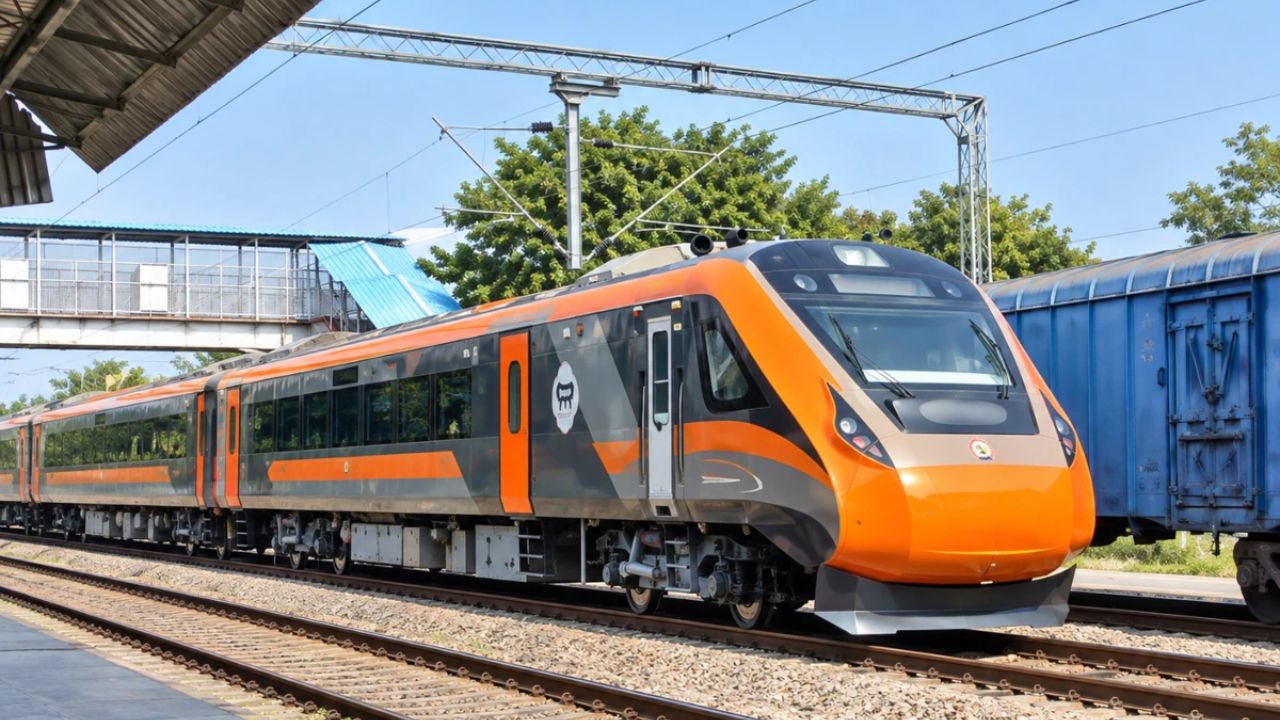 Vande Bharat runs at 180 kmph; 16-coach train sets a new record.