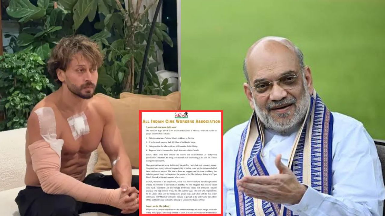 Attack on Tiger Shroff creates panic in Bollywood, AICWA writes letter to Amit Shah!