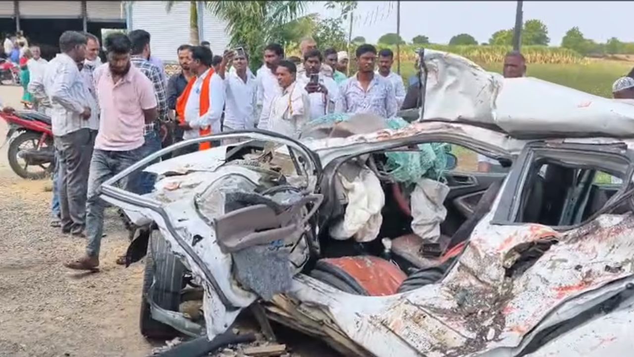 Road accident in Beed, Maharashtra, claims the lives of 5 family members.