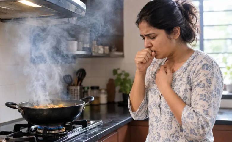 Indoor Air pollution causes cough