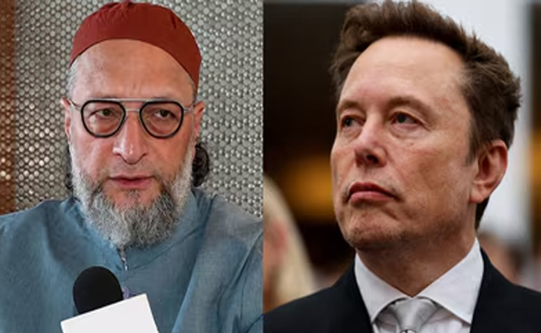 Asaduddin Owaisi Elon Musk Starlink Controversy