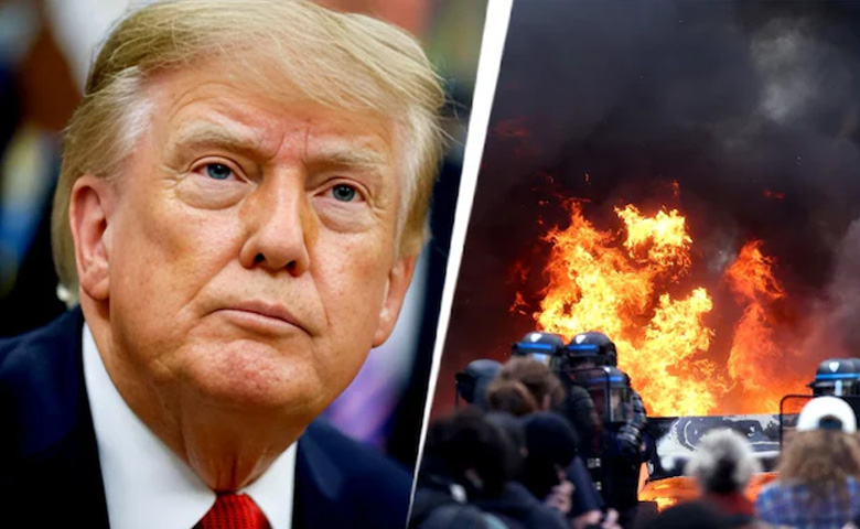 Donald Trump On France Protests