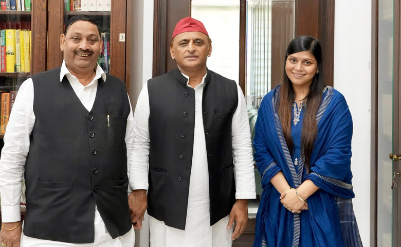 Former BJP MP Dharmendra Kashyap joins Samajwadi Party