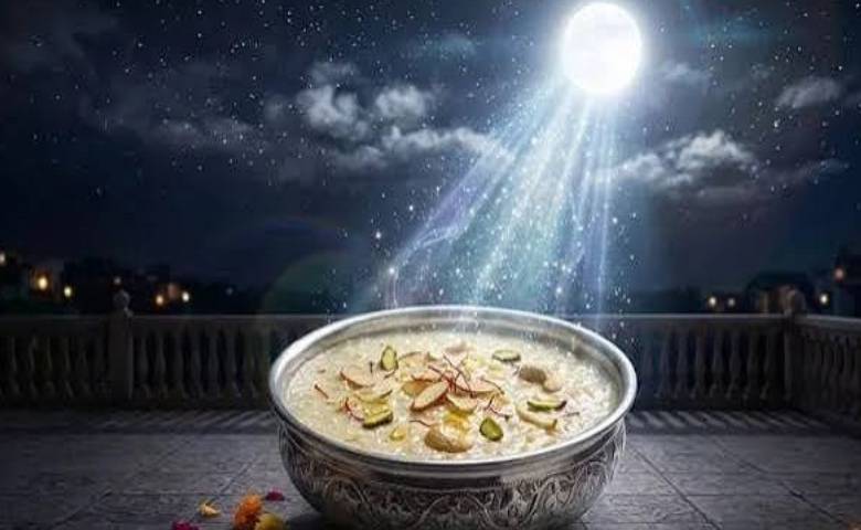 kheer on Sharad Purnima