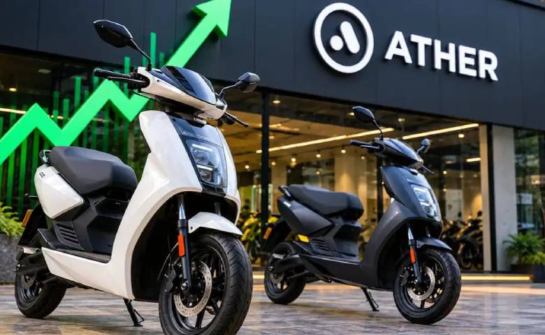 Ather Energy shares surge