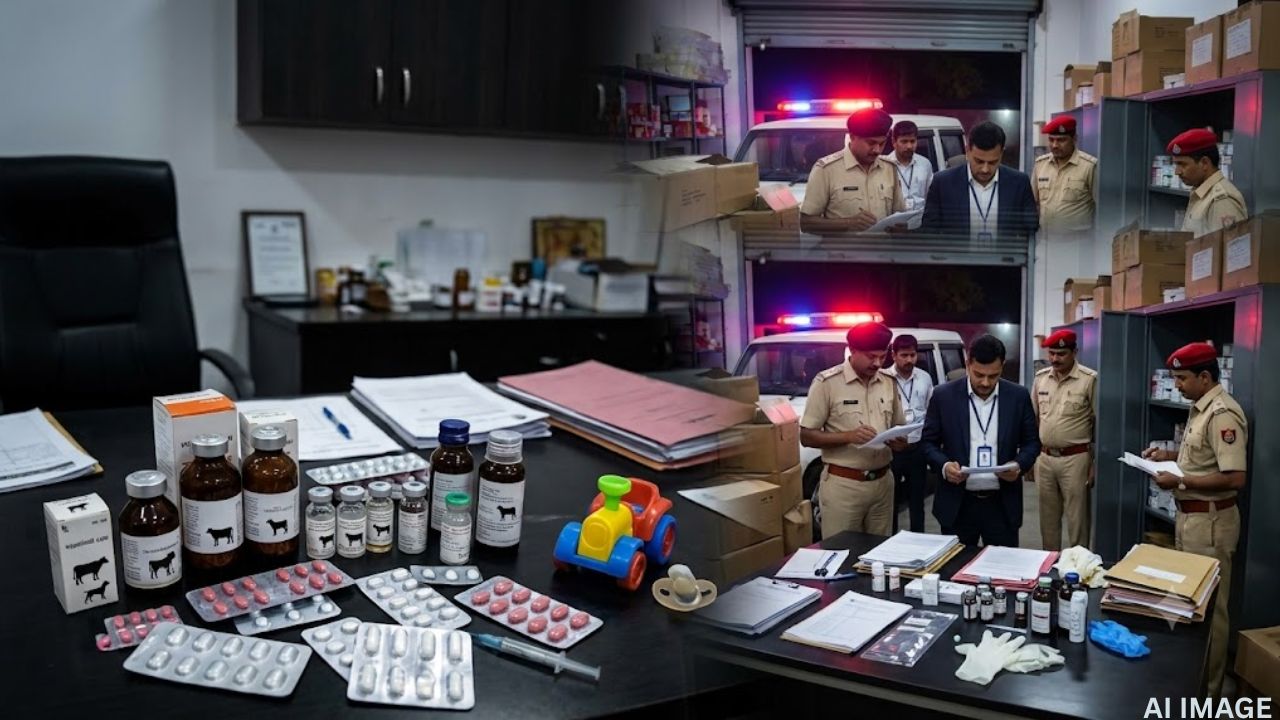 Greed crosses the line in Surat! Racket selling veterinary medicines to innocent children busted.