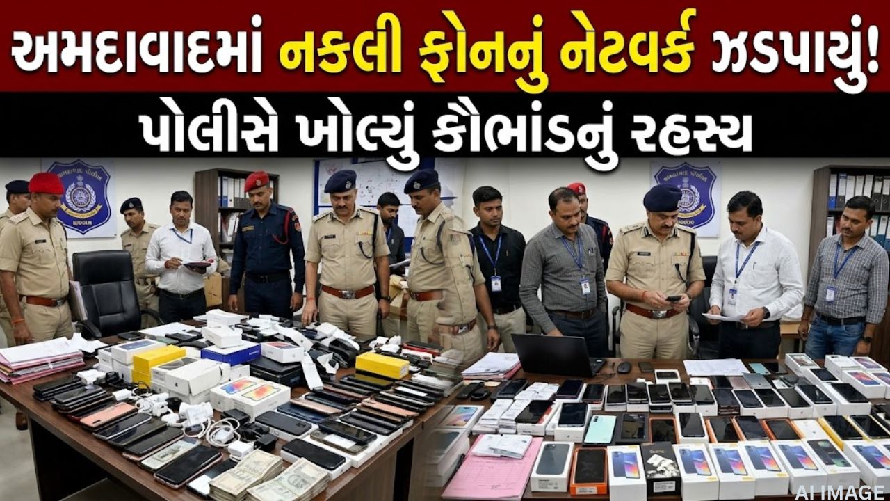 Network of fake phones busted in Ahmedabad; police uncover the scam.